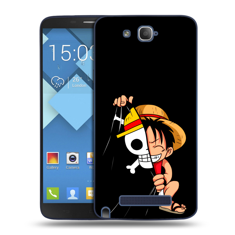 Пластиковый чехол на Alcatel One Touch Hero с принтом One Piece Ван Пис Пластиковый чехол на Alcatel One Touch Hero с принтом One Piece Ван Пис