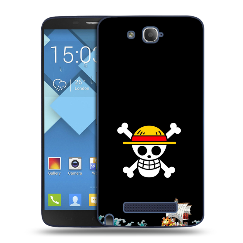 Пластиковый чехол на Alcatel One Touch Hero с принтом One Piece Ван Пис Пластиковый чехол на Alcatel One Touch Hero с принтом One Piece Ван Пис