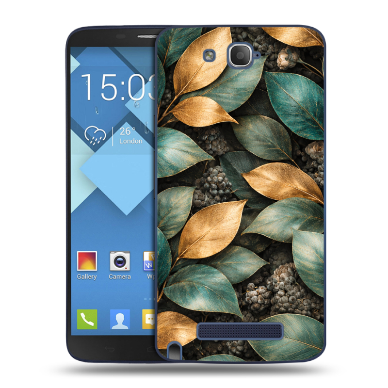 Пластиковый чехол на Alcatel One Touch Hero с принтом женский Пластиковый чехол на Alcatel One Touch Hero с принтом женский