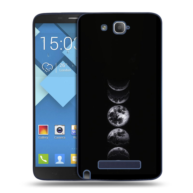 Пластиковый чехол на Alcatel One Touch Hero с принтом женский Пластиковый чехол на Alcatel One Touch Hero с принтом женский