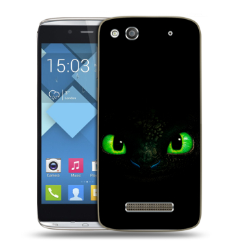 Пластиковый чехол на Alcatel One Touch Idol Alpha с принтом Как приручить дракона Пластиковый чехол на Alcatel One Touch Idol Alpha с принтом Как приручить дракона