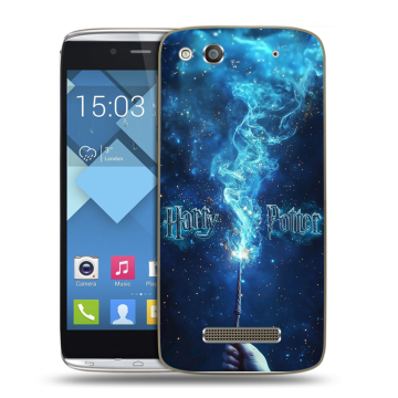Пластиковый чехол на Alcatel One Touch Idol Alpha с принтом Harry Potter Гарри Поттер Пластиковый чехол на Alcatel One Touch Idol Alpha с принтом Harry Potter Гарри Поттер