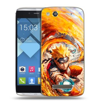 Пластиковый чехол на Alcatel One Touch Idol Alpha с принтом Аниме Наруто Naruto Пластиковый чехол на Alcatel One Touch Idol Alpha с принтом Аниме Наруто Naruto