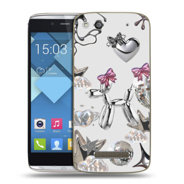 Пластиковый чехол на Alcatel One Touch Idol Alpha с принтом Y2K Пластиковый чехол на Alcatel One Touch Idol Alpha с принтом Y2K
