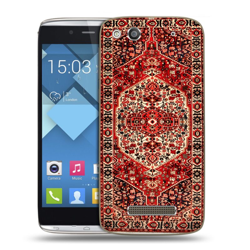 Пластиковый чехол на Alcatel One Touch Idol Alpha с принтом Ковер Пластиковый чехол на Alcatel One Touch Idol Alpha с принтом Ковер