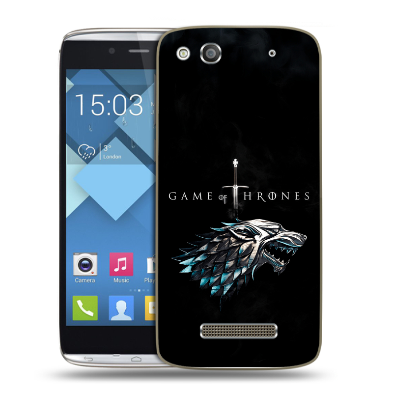 Пластиковый чехол на Alcatel One Touch Idol Alpha с принтом Игра Престолов Game Thrones Пластиковый чехол на Alcatel One Touch Idol Alpha с принтом Игра Престолов Game Thrones