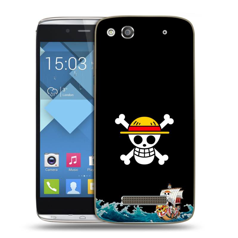 Пластиковый чехол на Alcatel One Touch Idol Alpha с принтом One Piece Ван Пис Пластиковый чехол на Alcatel One Touch Idol Alpha с принтом One Piece Ван Пис