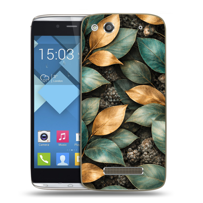 Пластиковый чехол на Alcatel One Touch Idol Alpha с принтом женский Пластиковый чехол на Alcatel One Touch Idol Alpha с принтом женский