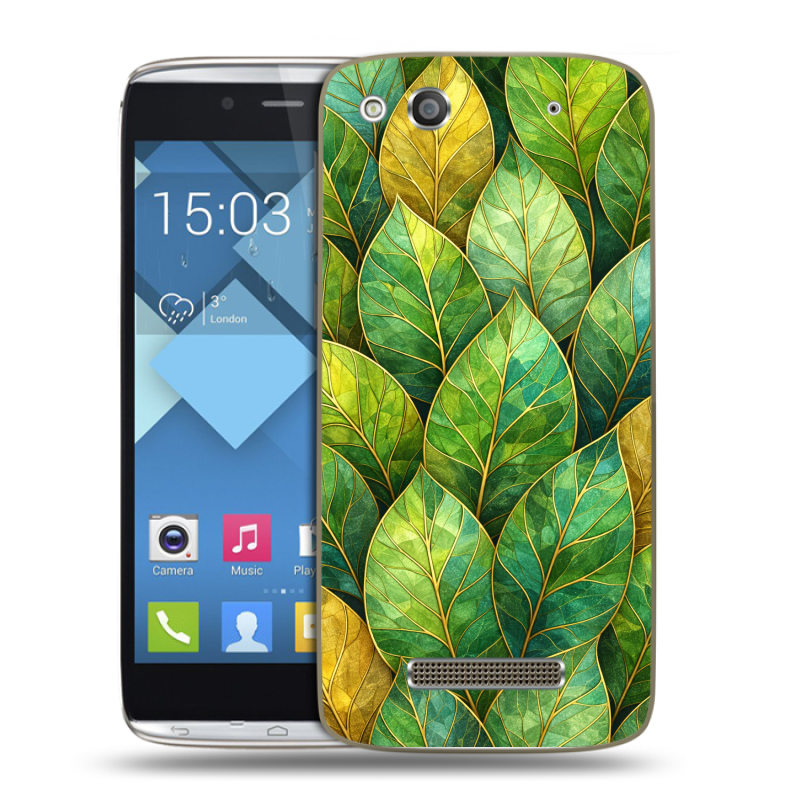 Пластиковый чехол на Alcatel One Touch Idol Alpha с принтом женский Пластиковый чехол на Alcatel One Touch Idol Alpha с принтом женский