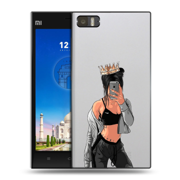 Пластиковый чехол на Xiaomi MI3 с принтом Женские принты Пластиковый чехол на Xiaomi MI3 с принтом Женские принты