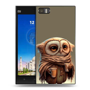 Пластиковый чехол на Xiaomi MI3 с принтом Сова Пластиковый чехол на Xiaomi MI3 с принтом Сова