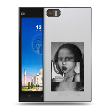 Пластиковый чехол на Xiaomi MI3 с принтом Мона Лиза Пластиковый чехол на Xiaomi MI3 с принтом Мона Лиза