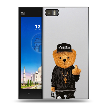 Пластиковый чехол на Xiaomi MI3 с принтом Плюшевый медведь Пластиковый чехол на Xiaomi MI3 с принтом Плюшевый медведь