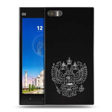Пластиковый чехол на Xiaomi MI3 с принтом Герб России Пластиковый чехол на Xiaomi MI3 с принтом Герб России