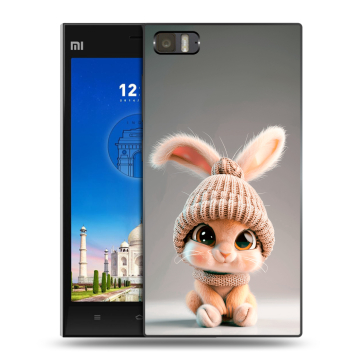 Пластиковый чехол на Xiaomi MI3 с принтом Кролик