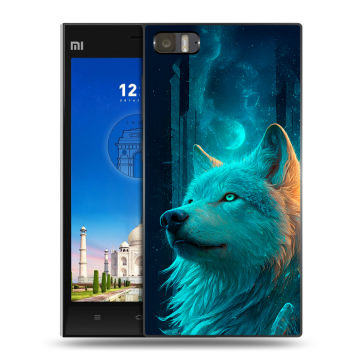 Пластиковый чехол на Xiaomi MI3 с принтом бабочки саккура Пластиковый чехол на Xiaomi MI3 с принтом бабочки саккура
