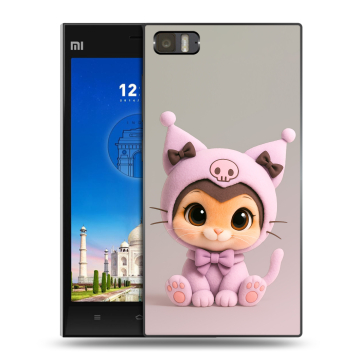 Пластиковый чехол на Xiaomi MI3 с принтом Куроми Kuromi Пластиковый чехол на Xiaomi MI3 с принтом Куроми Kuromi