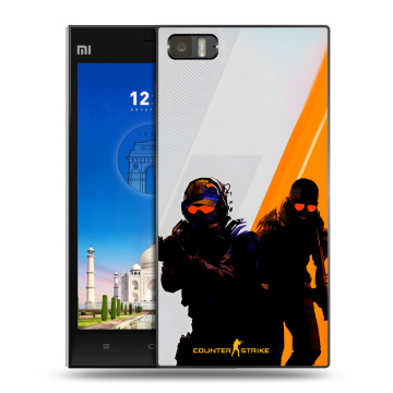 Пластиковый чехол на Xiaomi MI3 с принтом Контер страйк Counter strike Пластиковый чехол на Xiaomi MI3 с принтом Контер страйк Counter strike