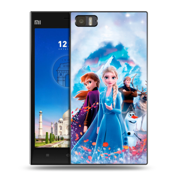 Пластиковый чехол на Xiaomi MI3 с принтом Холодное сердце Frozen Пластиковый чехол на Xiaomi MI3 с принтом Холодное сердце Frozen