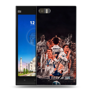Пластиковый чехол на Xiaomi MI3 с принтом Реал Роналдо Real Ronaldo Пластиковый чехол на Xiaomi MI3 с принтом Реал Роналдо Real Ronaldo