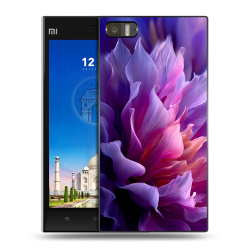 Пластиковый чехол на Xiaomi MI3 с принтом женский цветы Пластиковый чехол на Xiaomi MI3 с принтом женский цветы