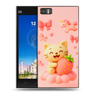 Пластиковый чехол на Xiaomi MI3 с принтом для девочек Пластиковый чехол на Xiaomi MI3 с принтом для девочек