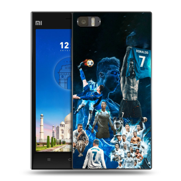 Пластиковый чехол на Xiaomi MI3 с принтом Реал Роналдо