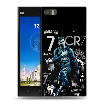 Пластиковый чехол на Xiaomi MI3 с принтом Реал Роналдо Пластиковый чехол на Xiaomi MI3 с принтом Реал Роналдо