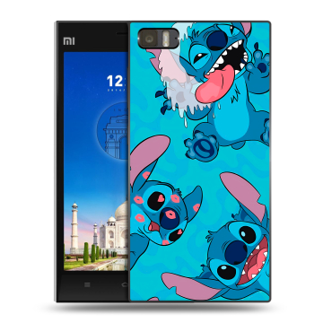 Пластиковый чехол на Xiaomi MI3 с принтом Лило и Стич Пластиковый чехол на Xiaomi MI3 с принтом Лило и Стич
