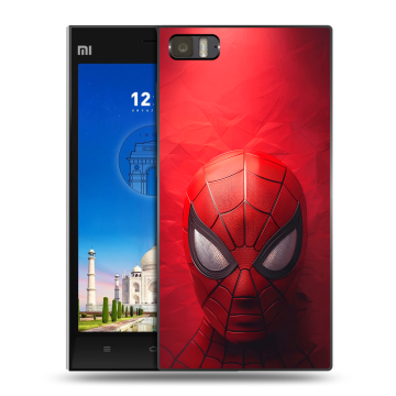 Пластиковый чехол на Xiaomi MI3 с принтом Spiderman Человек паук Пластиковый чехол на Xiaomi MI3 с принтом Spiderman Человек паук