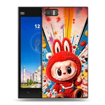 Пластиковый чехол на Xiaomi MI3 с принтом Labubu Лабубу Пластиковый чехол на Xiaomi MI3 с принтом Labubu Лабубу