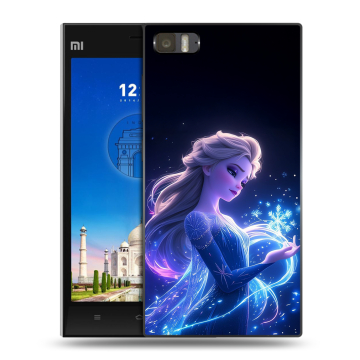 Пластиковый чехол на Xiaomi MI3 с принтом Холодное сердце Frozen Пластиковый чехол на Xiaomi MI3 с принтом Холодное сердце Frozen
