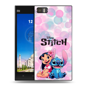 Пластиковый чехол на Xiaomi MI3 с принтом Лило и Стич Пластиковый чехол на Xiaomi MI3 с принтом Лило и Стич