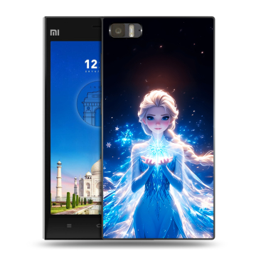 Пластиковый чехол на Xiaomi MI3 с принтом Холодное сердце Frozen Пластиковый чехол на Xiaomi MI3 с принтом Холодное сердце Frozen