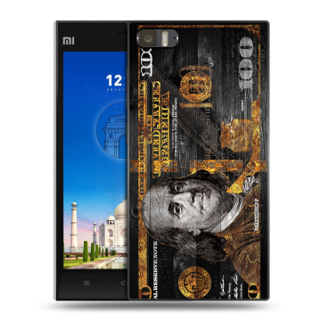 Пластиковый чехол на Xiaomi MI3 с принтом Доллар деньги Пластиковый чехол на Xiaomi MI3 с принтом Доллар деньги