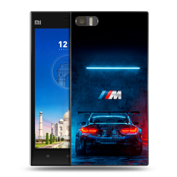 Пластиковый чехол на Xiaomi MI3 с принтом BMW БМВ Пластиковый чехол на Xiaomi MI3 с принтом BMW БМВ