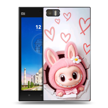 Пластиковый чехол на Xiaomi MI3 с принтом Labubu Лабубу Пластиковый чехол на Xiaomi MI3 с принтом Labubu Лабубу