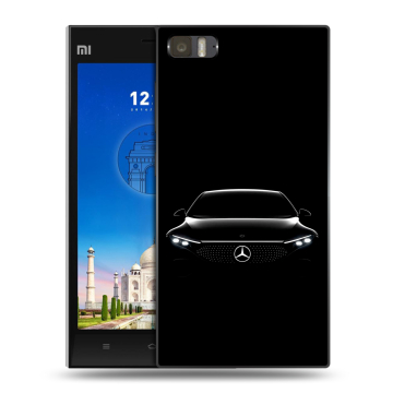 Пластиковый чехол на Xiaomi MI3 с принтом Mercedes Мерседес Пластиковый чехол на Xiaomi MI3 с принтом Mercedes Мерседес