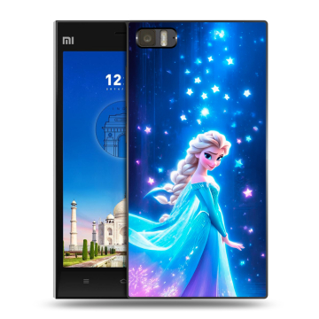Пластиковый чехол на Xiaomi MI3 с принтом Холодное сердце Frozen Пластиковый чехол на Xiaomi MI3 с принтом Холодное сердце Frozen