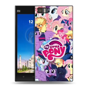 Пластиковый чехол на Xiaomi MI3 с принтом My little pony Дружба чудо Пластиковый чехол на Xiaomi MI3 с принтом My little pony Дружба чудо