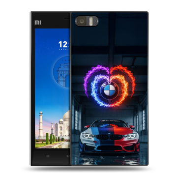 Пластиковый чехол на Xiaomi MI3 с принтом BMW БМВ Пластиковый чехол на Xiaomi MI3 с принтом BMW БМВ