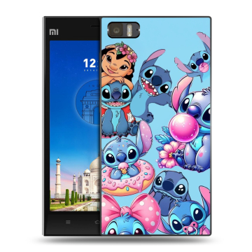 Пластиковый чехол на Xiaomi MI3 с принтом Лило и Стич Пластиковый чехол на Xiaomi MI3 с принтом Лило и Стич