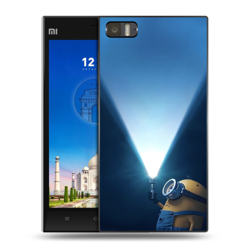 Пластиковый чехол на Xiaomi MI3 с принтом Миньоны Пластиковый чехол на Xiaomi MI3 с принтом Миньоны