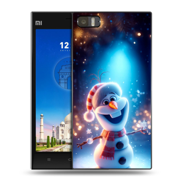 Пластиковый чехол на Xiaomi MI3 с принтом Новый год Пластиковый чехол на Xiaomi MI3 с принтом Новый год