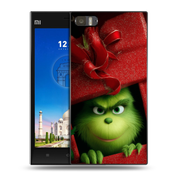 Пластиковый чехол на Xiaomi MI3 с принтом Новый год Пластиковый чехол на Xiaomi MI3 с принтом Новый год