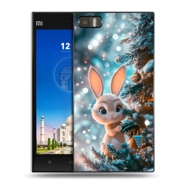 Пластиковый чехол на Xiaomi MI3 с принтом Новый год Пластиковый чехол на Xiaomi MI3 с принтом Новый год