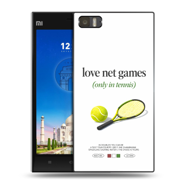 Пластиковый чехол на Xiaomi MI3 с принтом для девочек