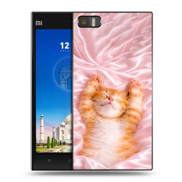 Пластиковый чехол на Xiaomi MI3 с принтом женский