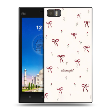Пластиковый чехол на Xiaomi MI3 с принтом для девочек