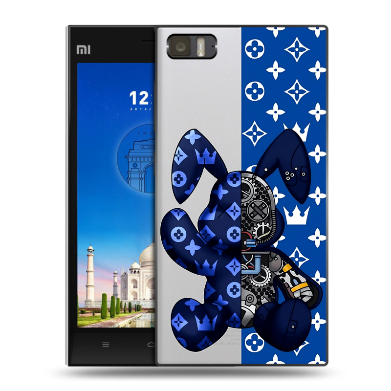 Пластиковый чехол на Xiaomi MI3 с принтом Луи робот Пластиковый чехол на Xiaomi MI3 с принтом Луи робот